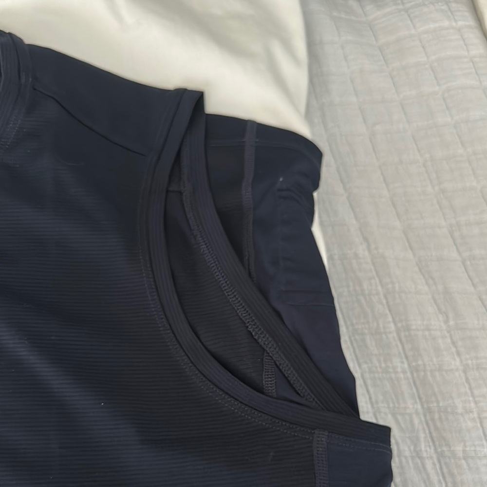Men’s Ralpha Navy Muscle Tee, Size Large - Picture 4 of 6